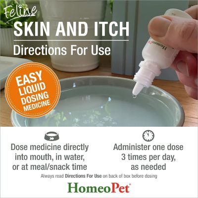 Image showing  Hompet Feline Skin Itch, 15ml