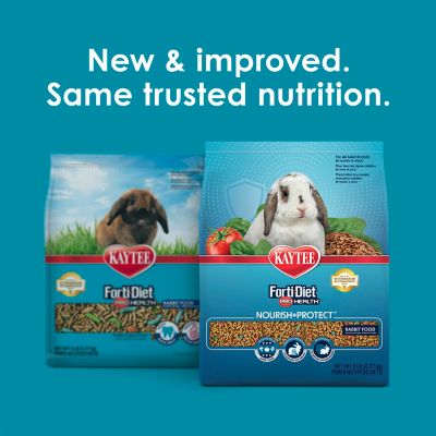 Image showing  Forti-Diet Pro Health Nourish + Protect Adult Rabbit Food 5 lb. Bag