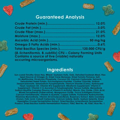 Image showing 8 th Kaytee Forti-Diet Pro Health Nourish + Protect Adult Rabbit Food 5 lb. Bag