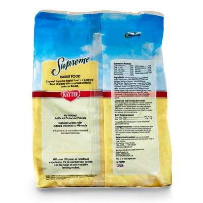 Image showing  Supreme Rabbit Fortified Daily Diet - 5 lb. Bag