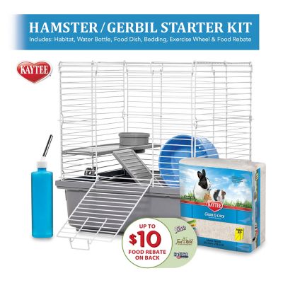 Image showing  Starter Kit Hamster/Gerbil 14 x 10 in.