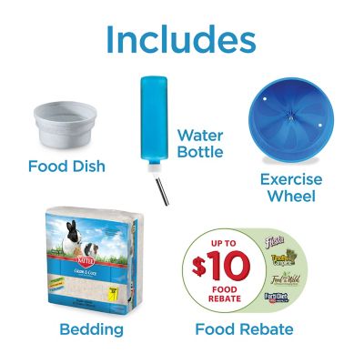 Image showing  Starter Kit Hamster/Gerbil 14 x 10 in.