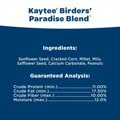 Image showing 7 th Kaytee Birders Blend, 8 lb. Bag