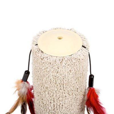 Image showing  Feather Post Cat Toy, 17.5 in.