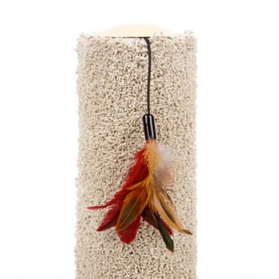 Image showing  Feather Post Cat Toy, 17.5 in.
