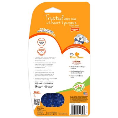 Image showing 8 th Nylabone Dental Chew, Moderate, Chicken, Large