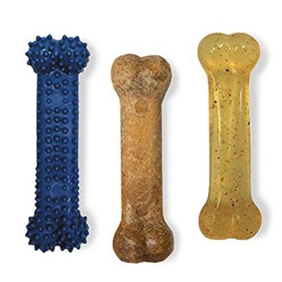 Image showing 6 th Nylabone Flexi Chew Variety Pack Dog Chew Toy