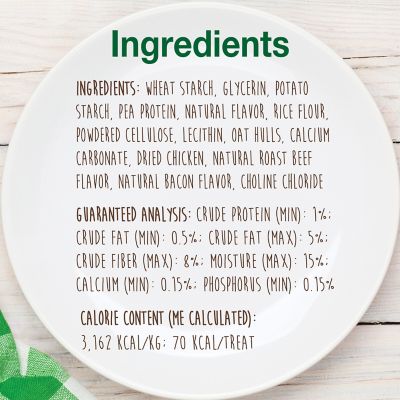 Image showing  Healthy Edibles All-Natural Long Lasting Chicken Flavor Dog Chew Treats 8 ct. X-Small/Petite