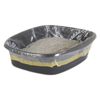 Image showing  Drawstring Cat Litter Pan Liners