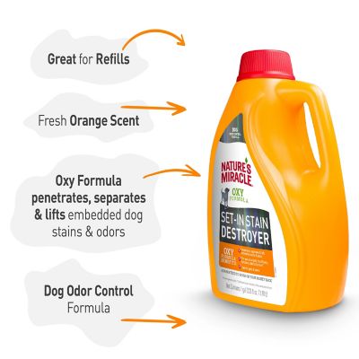 Image showing  Orange Oxy Dog Pour 128 oz.