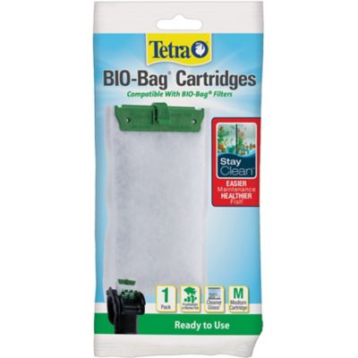 Tetra Whisper Bio-Bag Cartridges with Stay Clean Technology, Medium, 1 ct.