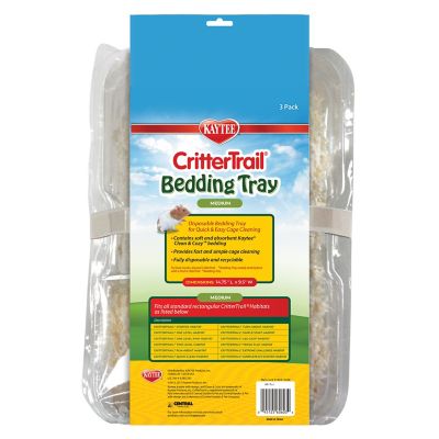 Image showing  Critter Trail Bedding Trays, 3 pk.