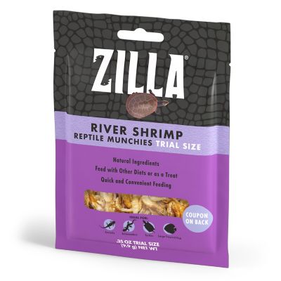 Zilla Reptile Trial Muhnchies Shrimp, 0.35 oz.