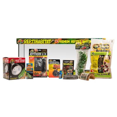Image showing  ReptiHabitat Terrarium Kit, Snake 20 gal.