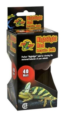 Zoo Med Nightlight Red Reptile Bulb, 40W