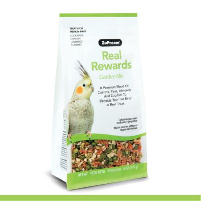 ZuPreem Real Rewards Garden Mix Pet Bird Treats, 6 oz., 87549700