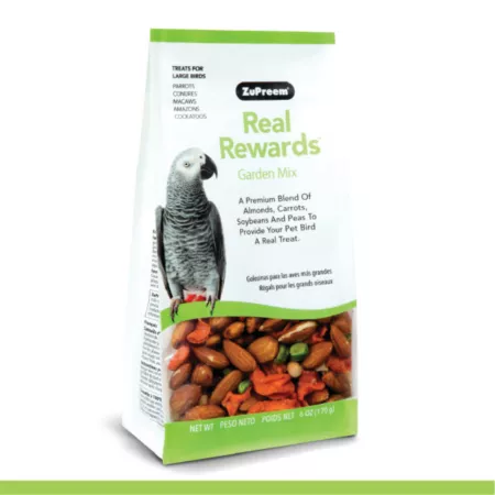 ZuPreem Real Rewards Garden Mix Pet Bird Treats 6 oz 1008020 Pet Bird Treats