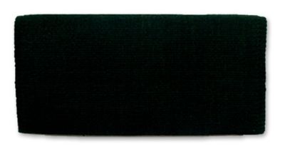 Mayatex San Juan Arab/Barrel Racer Wool Saddle Blanket, Solid Color