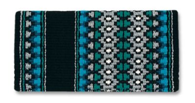 Mayatex Starlight Heavyweight Metallic Wool Saddle Blanket, 34 in. x 40 in.