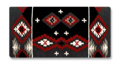 Mayatex Square-Cut Flat Tight-Weave Wool Saddle Blanket