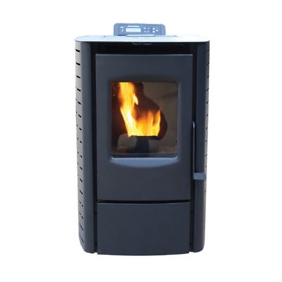 Cleveland Iron Works No.215 Mini Pellet Stove 800 to 1,200 Sq. Ft., 18 lb. Hopper (Model#: PS20W)