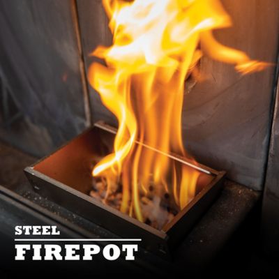 Image showing 5 th Cleveland Iron Works 1200 sq. ft. No.215 Mini Pellet Stove, 20 lb. Hopper Size, F500215