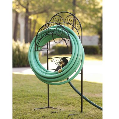 Image showing  5/8 in. x 125 ft. Carrington Hose Stand with Bib and Prong Mount