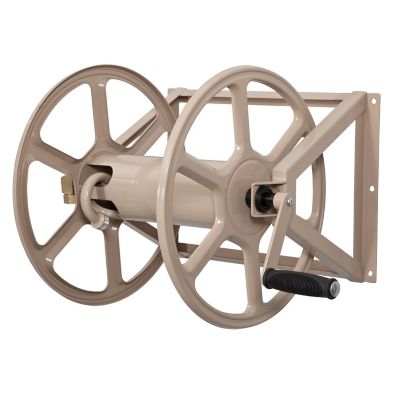 Liberty Garden 200 ft. Multi-Purpose Floor and Wall Mounted Hose Reel