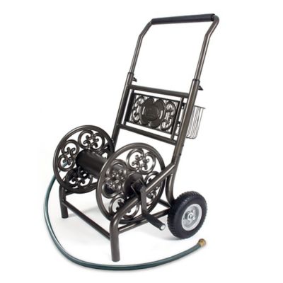 Liberty Garden 200 ft. Decorative 2-Wheel Hose Reel Cart