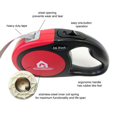Image showing 5 th KennelMaster Retractable Dog Leash