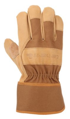 Carhartt Men's System 5 Safety Cuff Polyester Work Gloves, 1-Pair