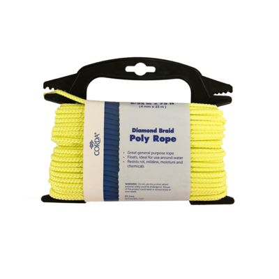 CORDA 5/32 in. x 75 ft. Diamond Braid Polypropylene Rope