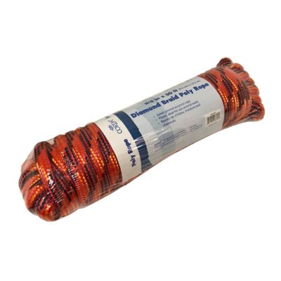 CORDA 3/8 in. x 50 ft. Diamond Braid Polypropylene Rope