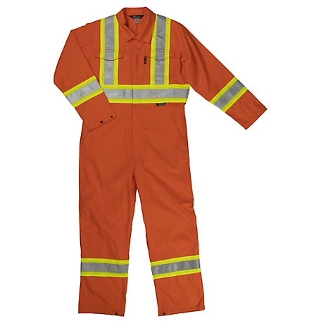 Tough Duck Men's Safety Unlined Coveralls