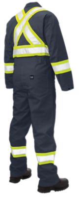 Image showing 1 th Tough Duck Men's Hi-Vis Safety Unlined Coveralls