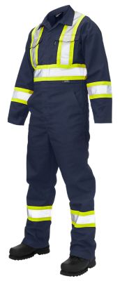 Tough Duck Men's Hi-Vis Safety Unlined Coveralls