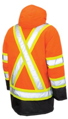 Image showing  Men's Hi-Vis Safety Parka, 6 oz. Lining