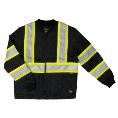 Tough Duck Safety Quilted Trucker Jacket