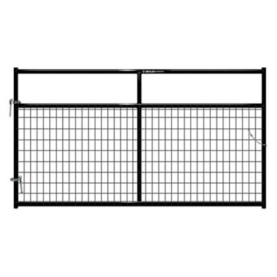 Behlen Country 8 ft. x 50 in. Wire-Filled Corral Gate, Black