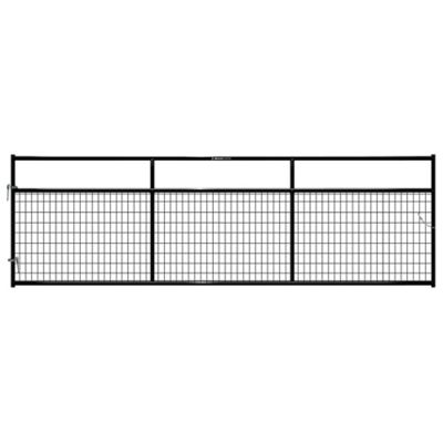 Behlen Country 14 ft. x 50 in. Wire-Filled Gate, Black