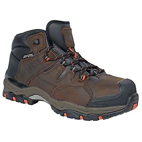HOSS Boot Company Tracker Composite Toe Hydry Work Boots, EH Rated