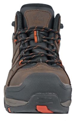 Image showing 3 th HOSS Boot Company Men's Tracker Work Boots, Composite Toe, Hydry Waterproof, Slip Resistant, EH Rated, 6in.