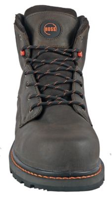 Image showing 3 th HOSS Boot Company Men's Carson Work Boots, Composite Toe, Slip Resistant, Oil Resistant, EH Rated, 6in.
