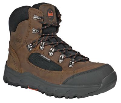 HOSS Boot Company Men's Hoss Blocker Hydry Work Boots, EH Rated, 6 in.
