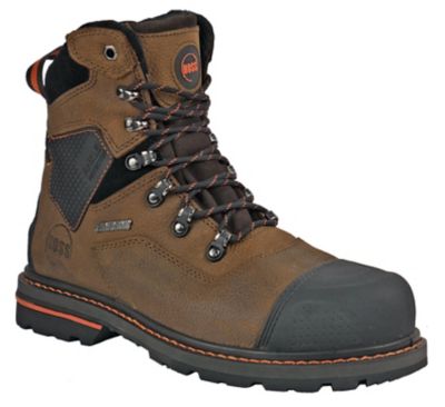 靴 GMBH High Top Workwear Boots HOSS Boot Company Men's Range Work Boots, Composite Toe