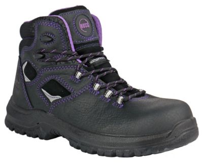 HOSS Boot Company Women's Lacy Work Boots, Composite Toe, Waterproof, Puncture Resistant, Slip Resistant, EH Rated