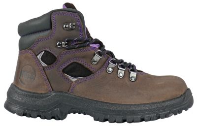 Image showing 4 th HOSS Boot Company Women's Lily Work Boots, Steel Toe, Waterproof, Slip Resistant, EH Rated, 6in.