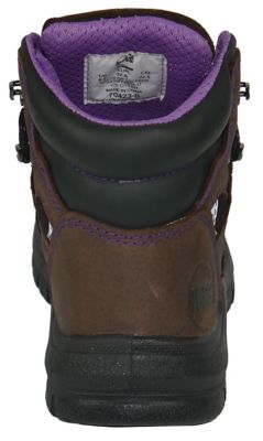 Image showing 5 th HOSS Boot Company Women's Lily Work Boots, Steel Toe, Waterproof, Slip Resistant, EH Rated, 6in.
