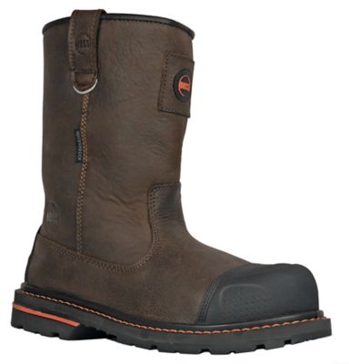 HOSS Boot Company Men's Cartwright II Wellington Work Boots, Composite Toe, Waterproof, Puncture Resistant, EH Rated