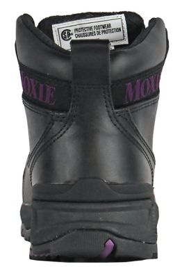 Image showing 5 th Moxie Trades Vegas Aluminum Toe Performance Work Boots, Black